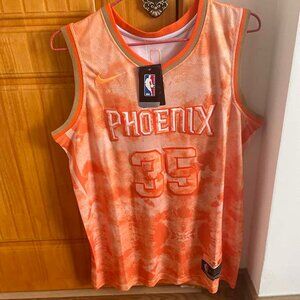Phoenix Suns Durant #35 Nike Jersey Orange